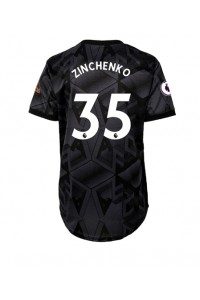 Arsenal Oleksandr Zinchenko #35 Voetbaltruitje Uit tenue Dames 2022-23 Korte Mouw